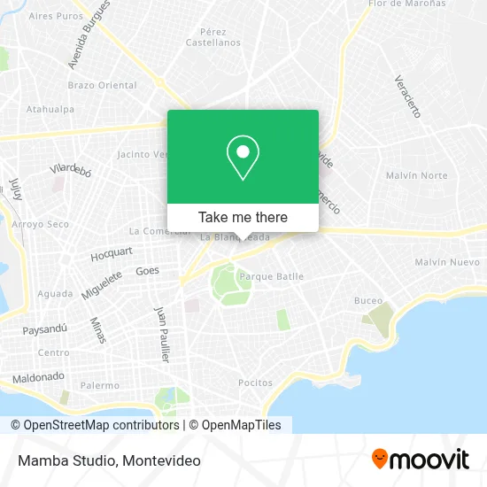 Mamba Studio map