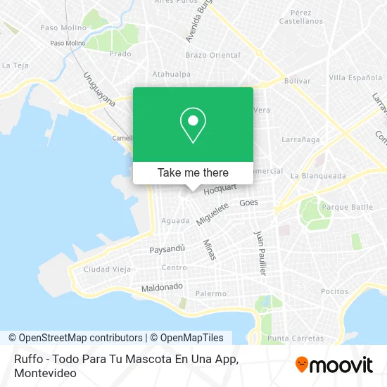 Ruffo - Todo Para Tu Mascota En Una App map