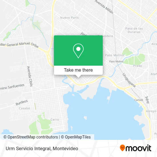 Urm Servicio Integral map