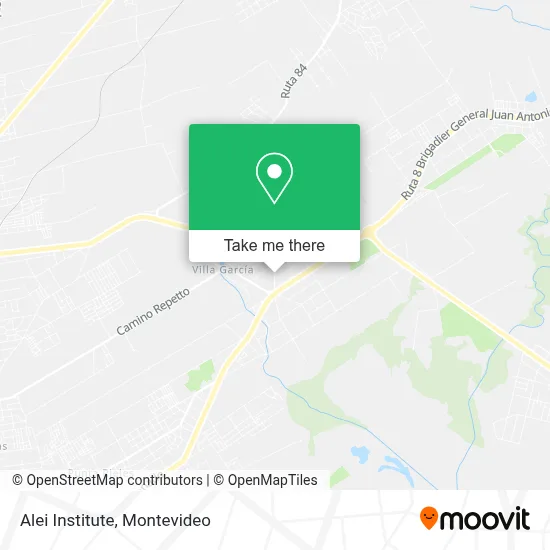 Alei Institute map