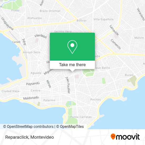 Reparaclick map