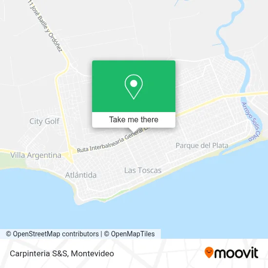 Carpinteria S&S map