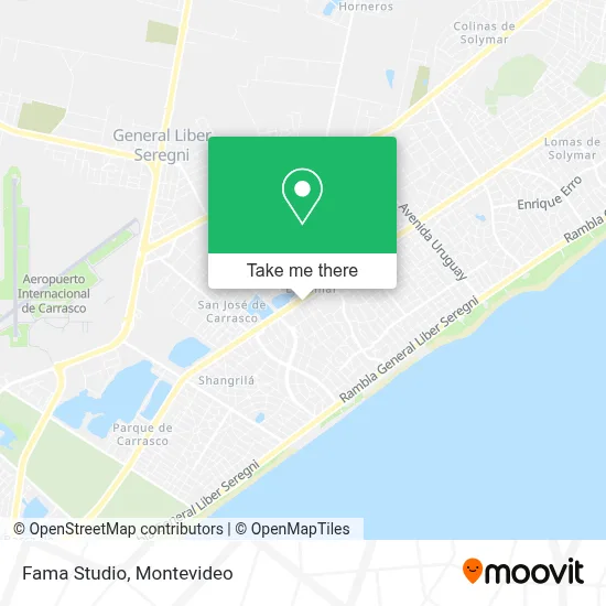 Studio Fama map