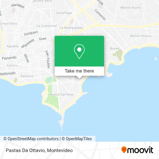 Pastas Da Ottavio map