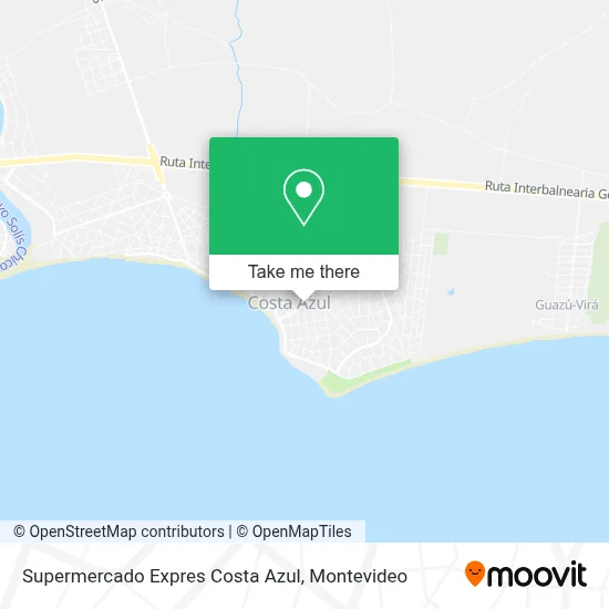 Supermercado Expres Costa Azul map