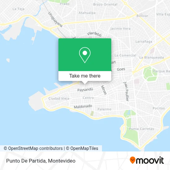 Punto De Partida map