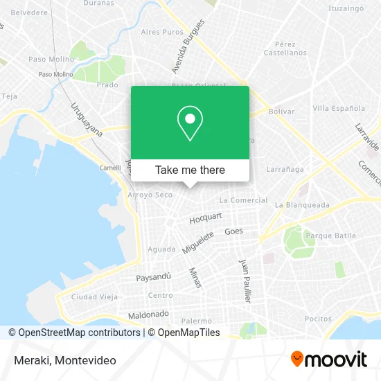 Meraki map