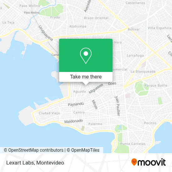 Lexart Labs map