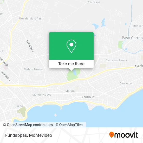 Fundappas map