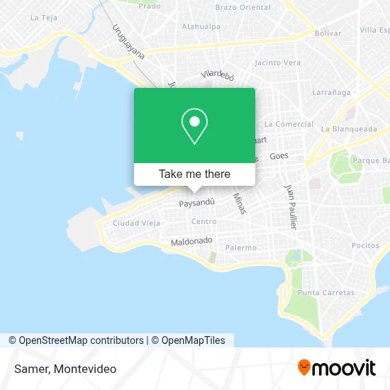 Samer map