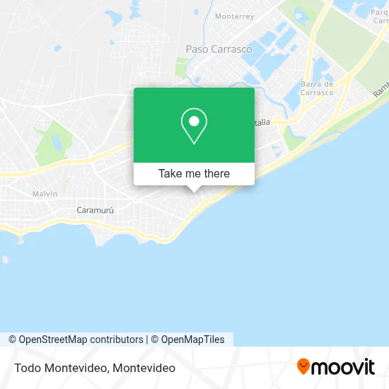 Todo Montevideo map