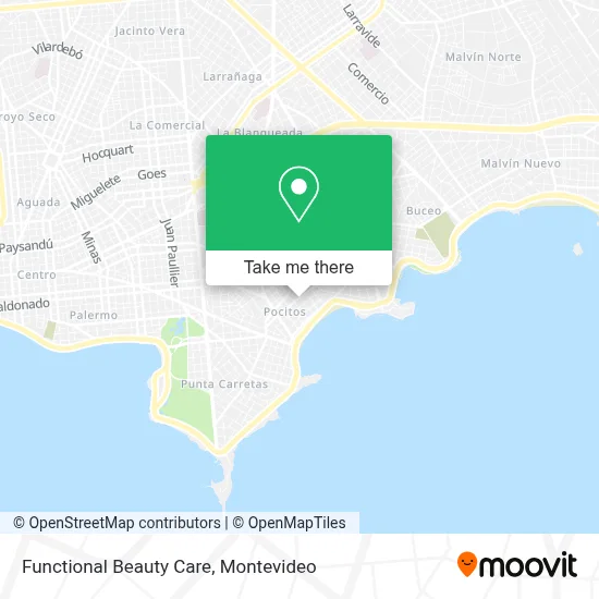 Functional Beauty Care map