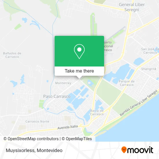 Muysixorless map