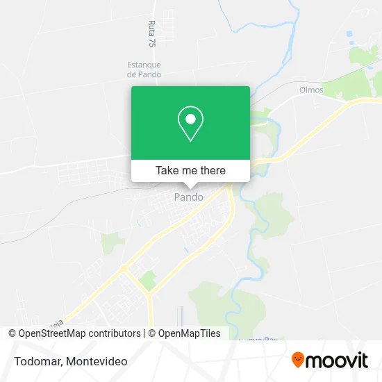 Todomar map
