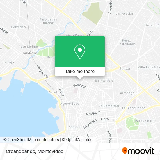 Creandoando map