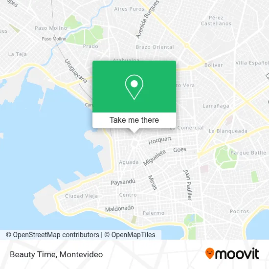 Beauty Time map