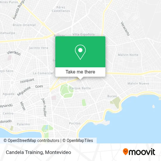 Candela Training map