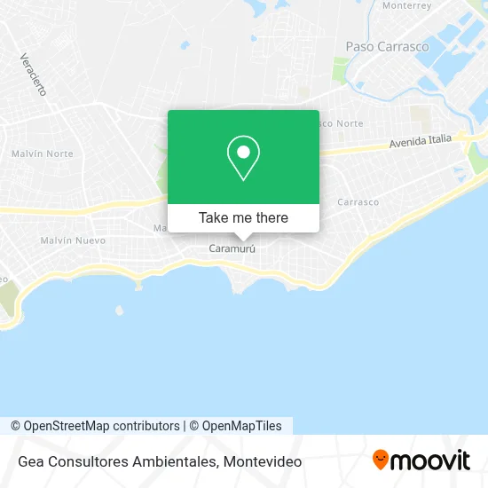 Gea Consultores Ambientales map