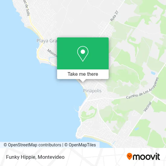 Funky Hippie map