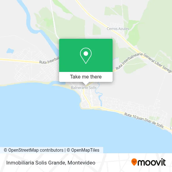 Inmobiliaria Solis Grande map