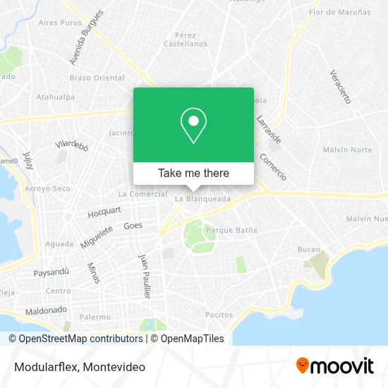 Modularflex map