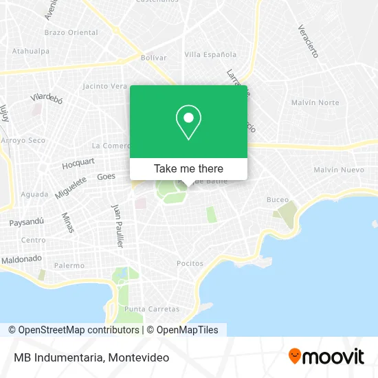 MB Indumentaria map