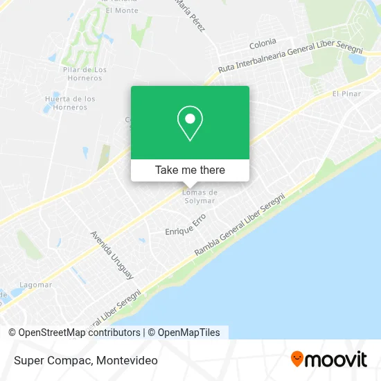 Super Compac map