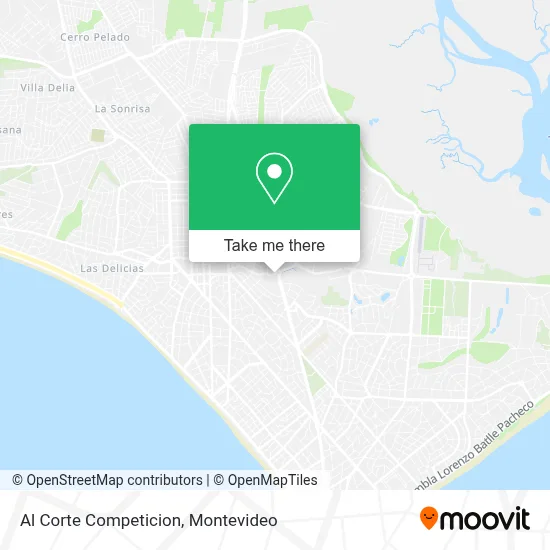 Al Corte Competicion map