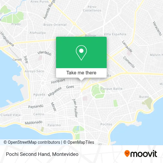 Pochi Second Hand map