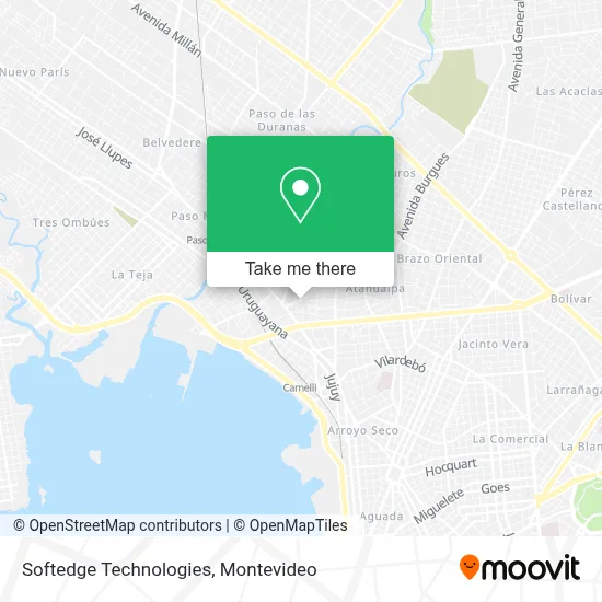 Softedge Technologies map