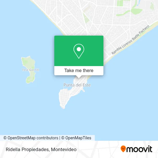 Ridella Propiedades map