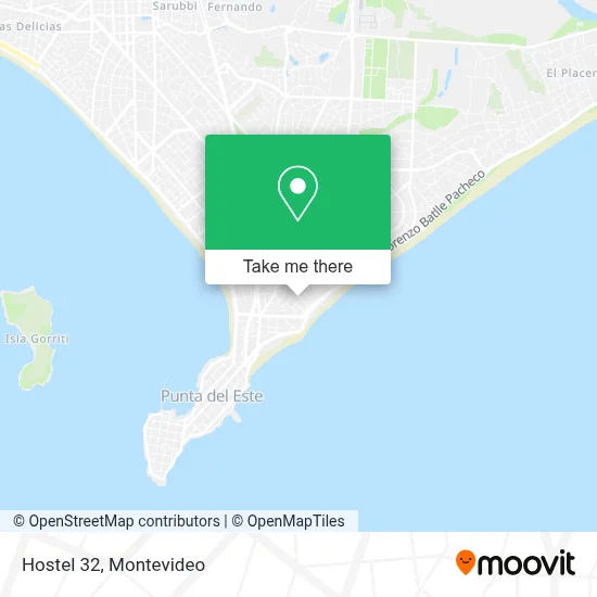 Hostel 32 map