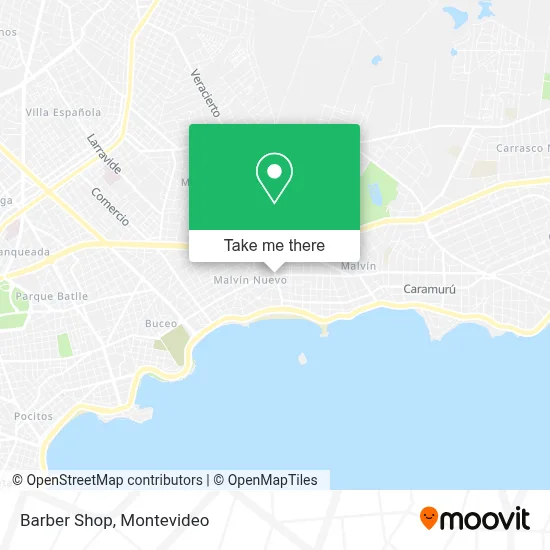 Barber Shop map