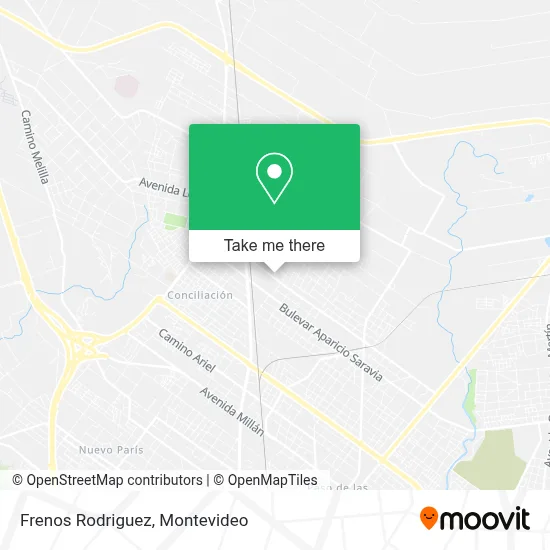 Frenos Rodriguez map