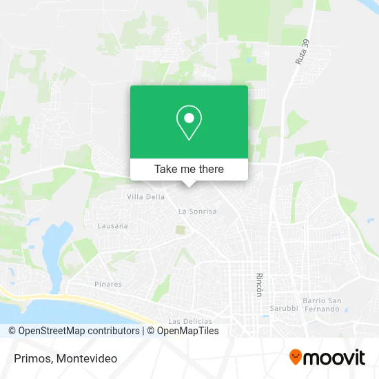 Primos map