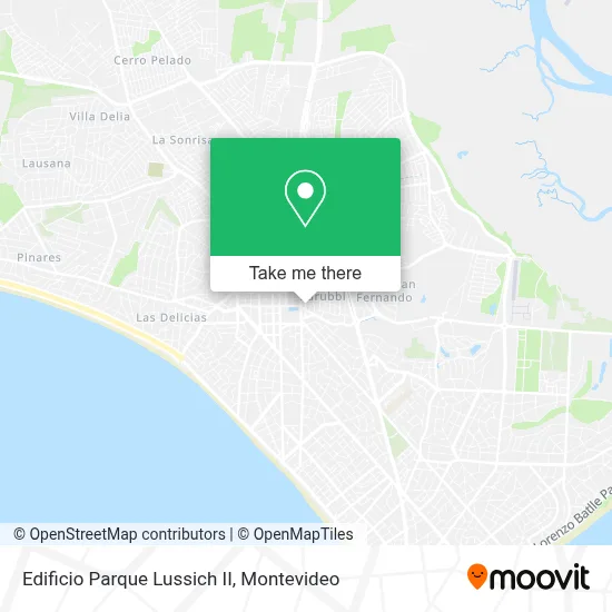 Edificio Parque Lussich II map