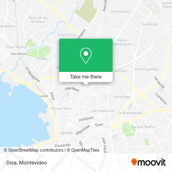 Disa map