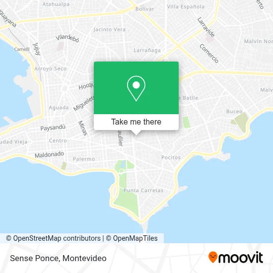 Sense Ponce map