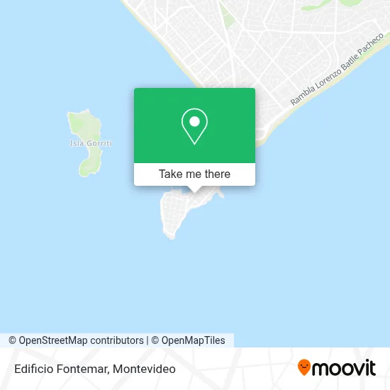 Edificio Fontemar map