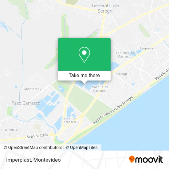 Imperplast map
