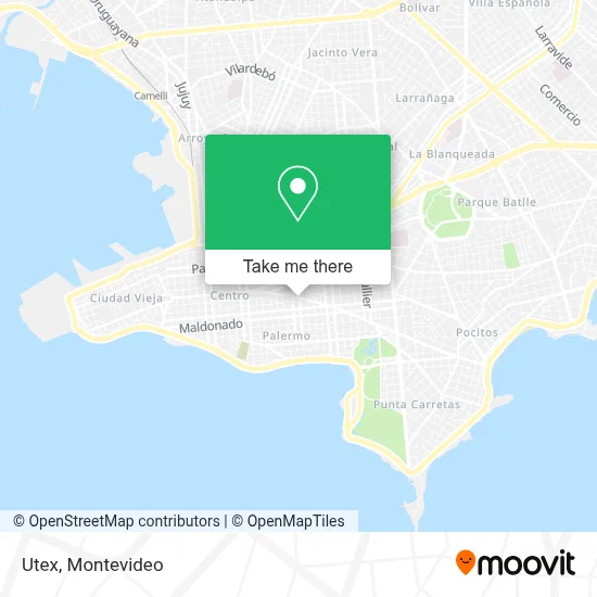Utex map
