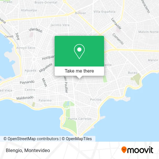Blengio map