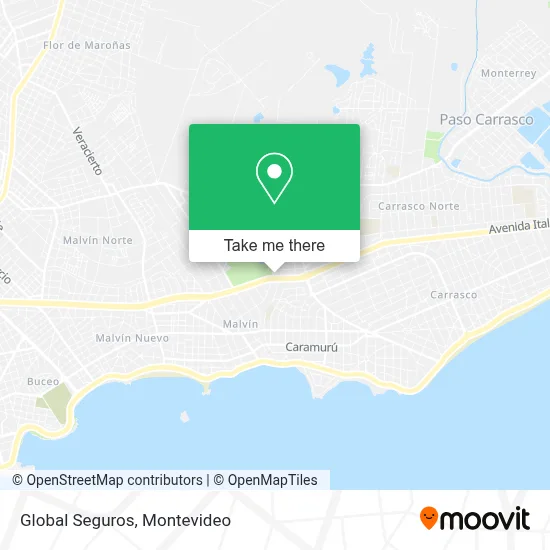 Global Seguros map