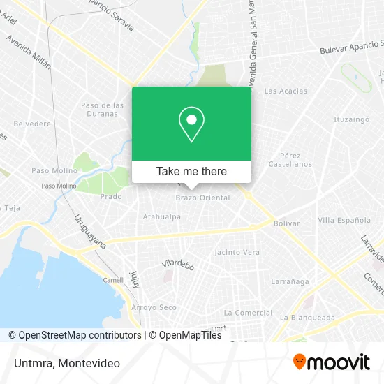 Untmra map