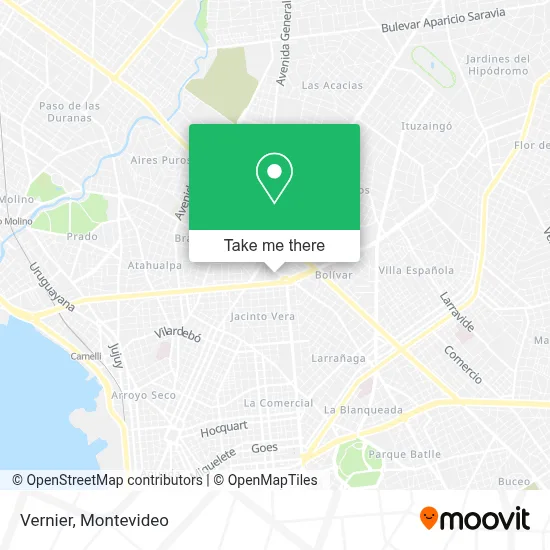 Vernier map