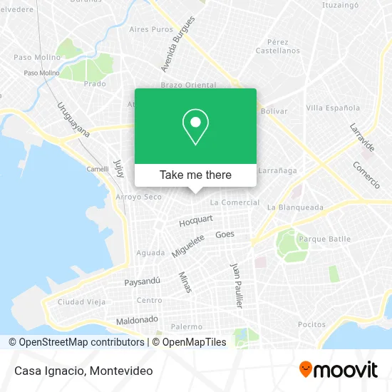 Casa Ignacio map