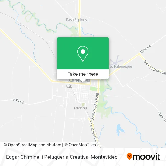 Edgar Chiminelli Peluquería Creativa map