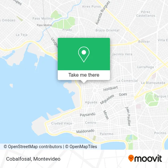 Cobalfosal map