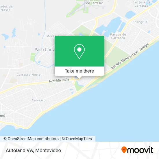 Autoland Vw map