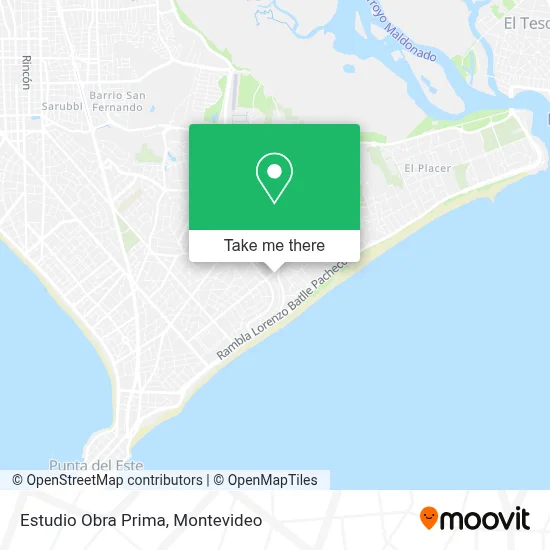 Estudio Obra Prima map